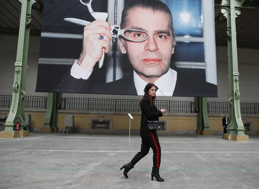 Karl Lagerfeld'i anma töreni düzenlendi