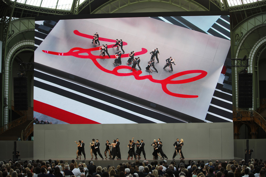 Karl Lagerfeld'i anma töreni düzenlendi