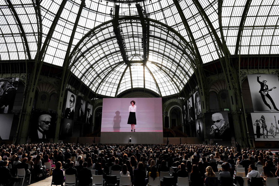 Karl Lagerfeld'i anma töreni düzenlendi