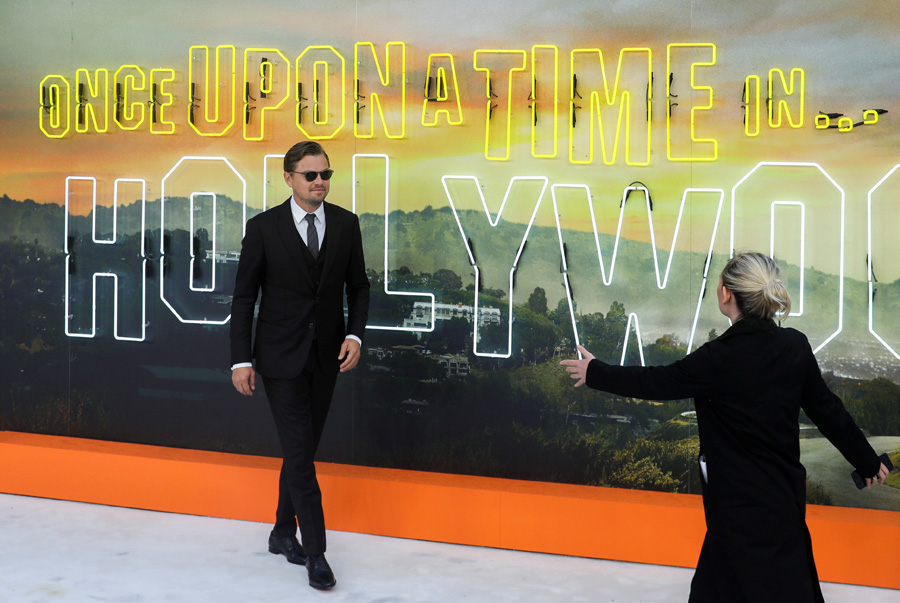 Once Upon a Time in Hollywood'un İngiltere galası yapıldı