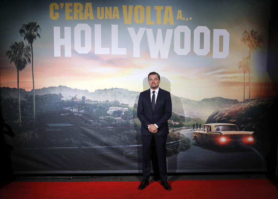 Roma'da Brad Pitt'siz gala: Once Upon a Time in Hollywood 