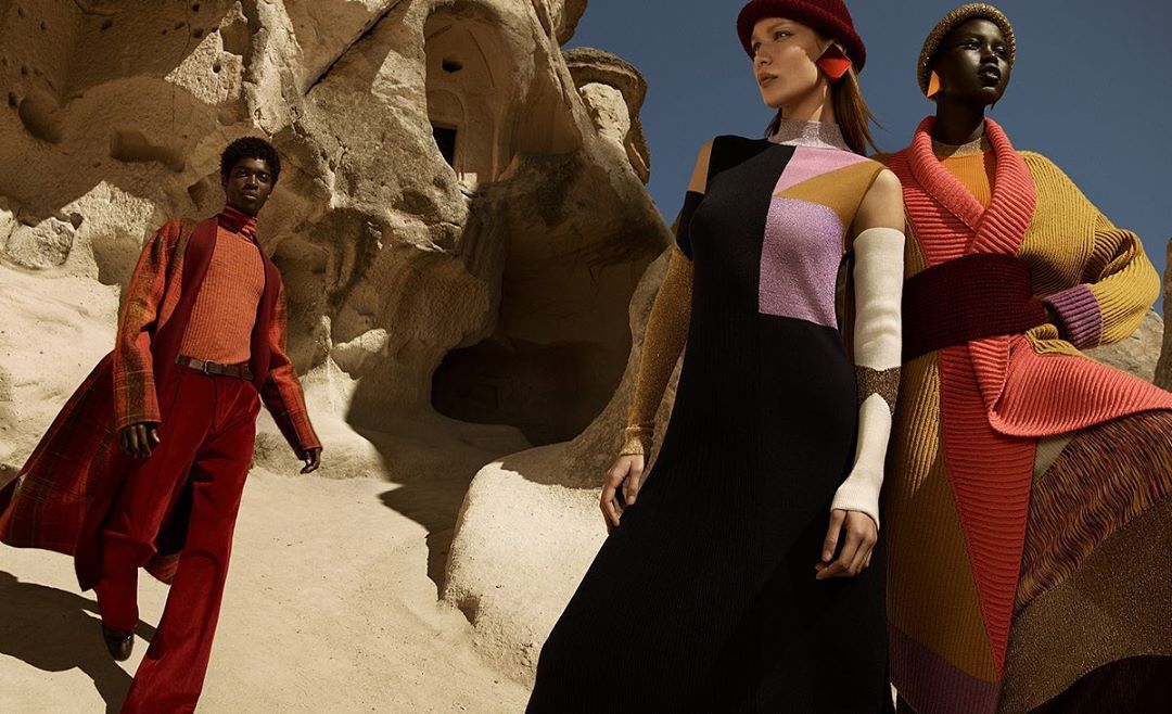 Missoni + Bella Hadid = Kapadokya!