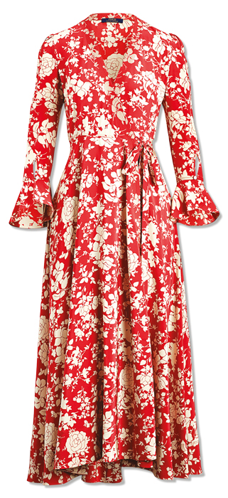 Kırmızılı kadın