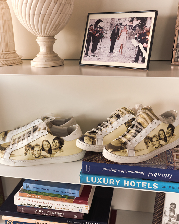 Tereza Maxová ve Burak Öymen'in Akbük Kaplankaya'daki evi