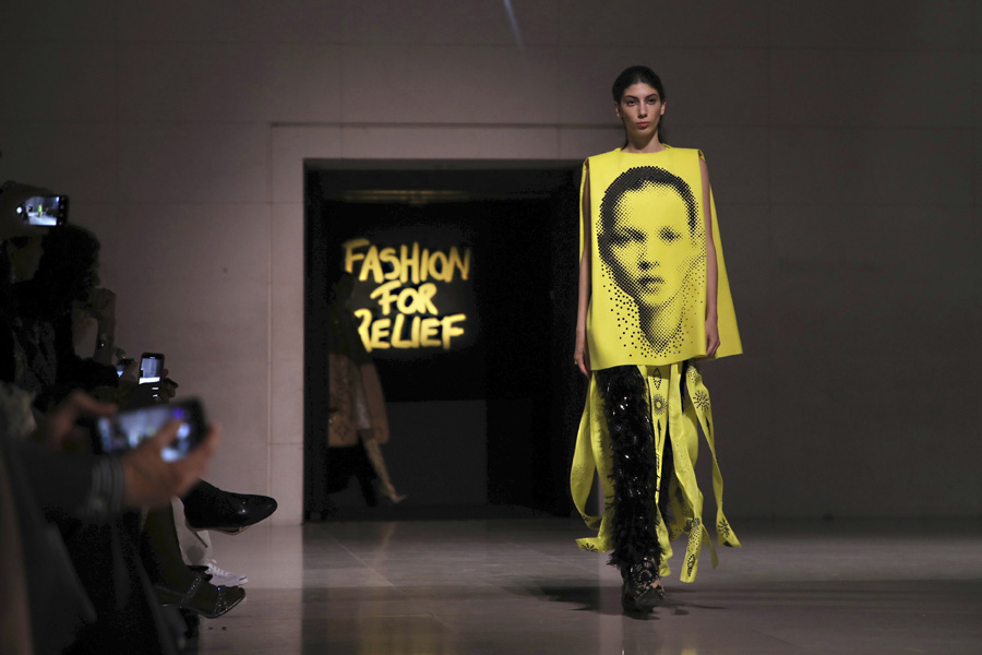 Fashion For Relief 2019 Londra defilesi