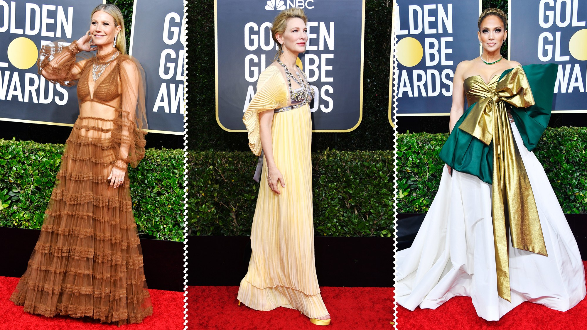 77. Altın Küre Ödülleri Kırmızı Halı Şıklığı