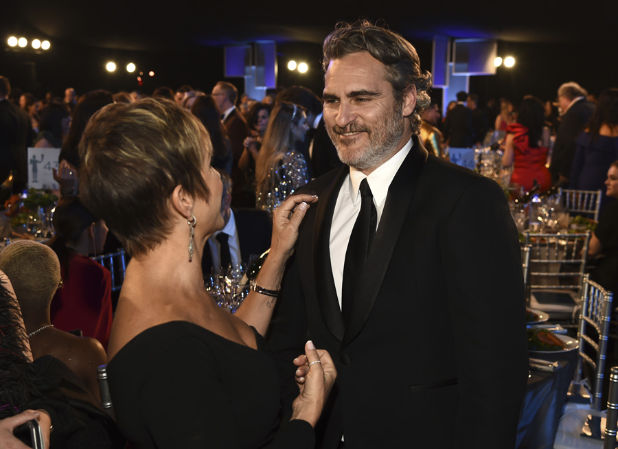 26. SAG (Ekran Oyuncuları Birliği) Ödülleri kamera arkası