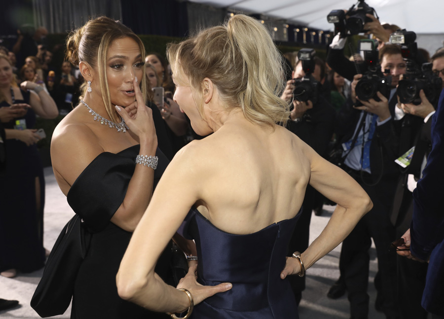 26. SAG (Ekran Oyuncuları Birliği) Ödülleri kamera arkası