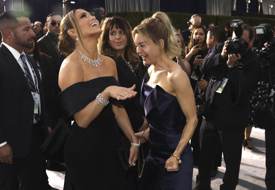 26. SAG (Ekran Oyuncuları Birliği) Ödülleri kamera arkası