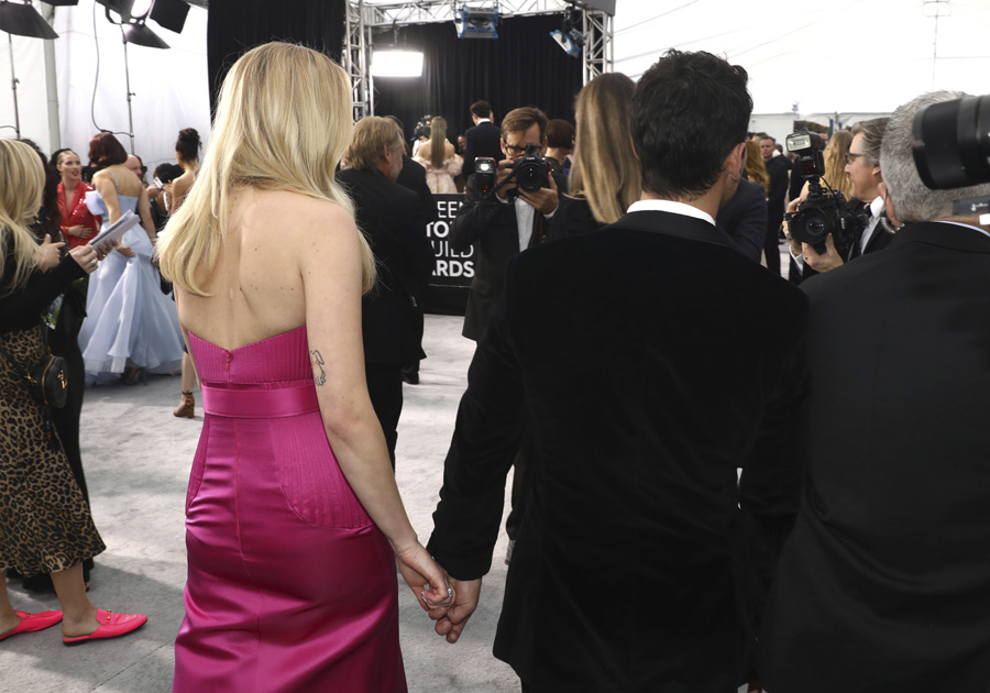 26. SAG (Ekran Oyuncuları Birliği) Ödülleri kamera arkası