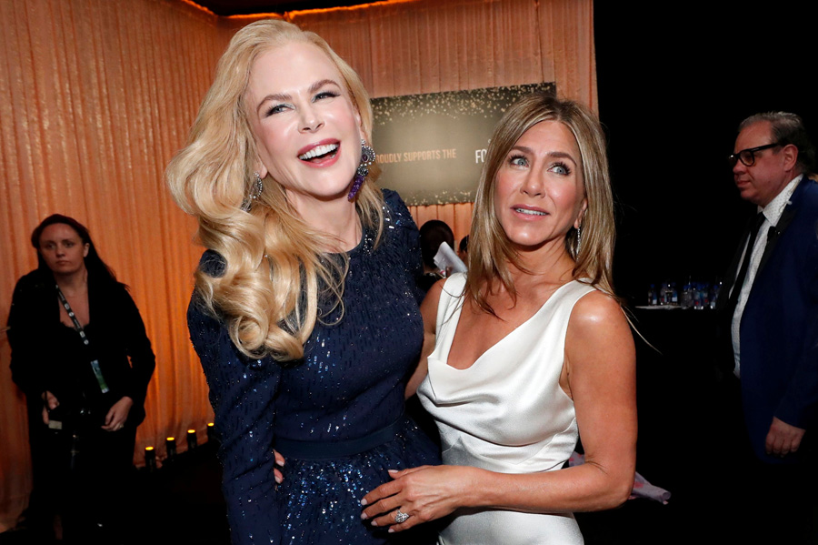 26. SAG (Ekran Oyuncuları Birliği) Ödülleri kamera arkası