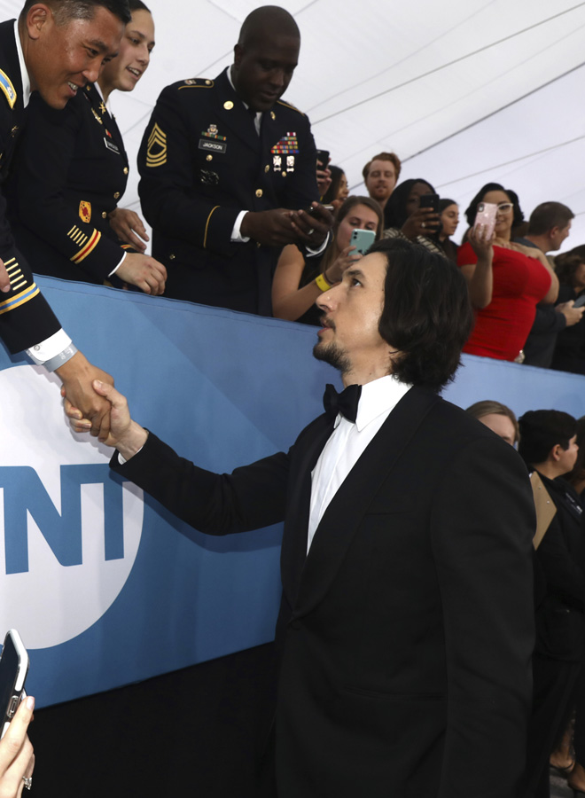 26. SAG (Ekran Oyuncuları Birliği) Ödülleri kamera arkası