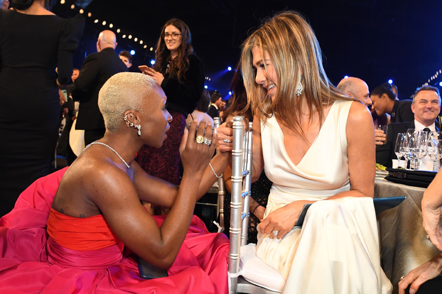 26. SAG (Ekran Oyuncuları Birliği) Ödülleri kamera arkası