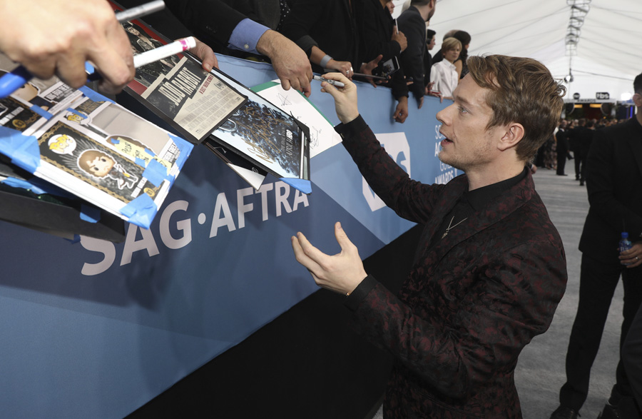 26. SAG (Ekran Oyuncuları Birliği) Ödülleri kamera arkası