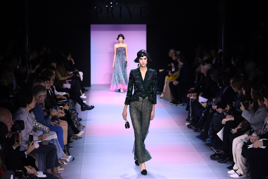 Giorgio Armani Prive Haute Couture İlkbahar/Yaz 2020