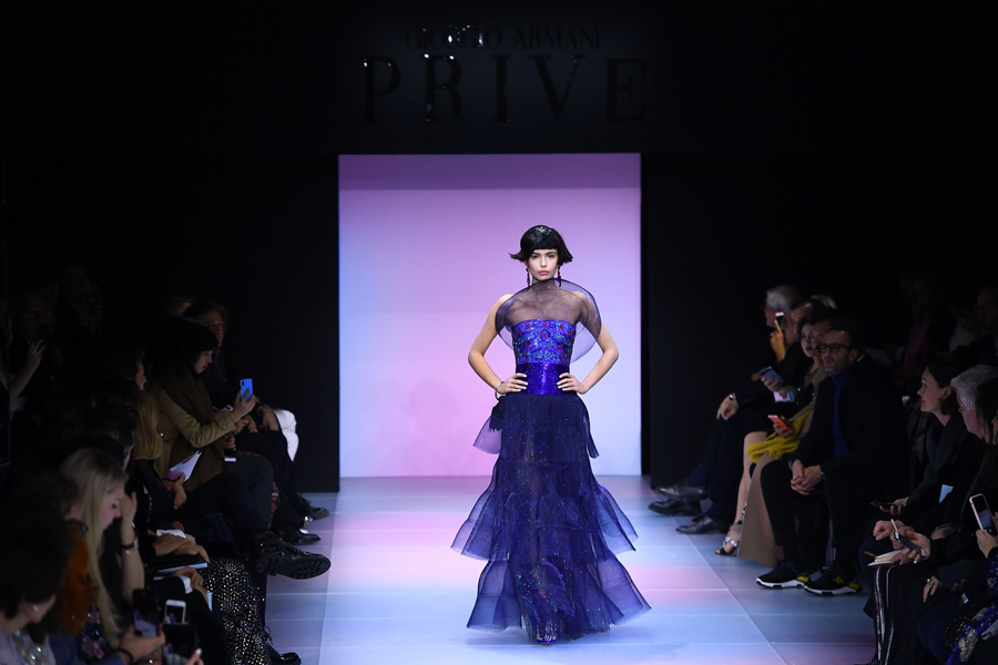 Giorgio Armani Prive Haute Couture İlkbahar/Yaz 2020