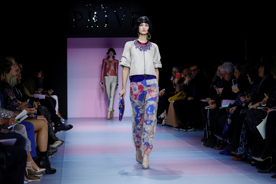 Giorgio Armani Prive Haute Couture İlkbahar/Yaz 2020