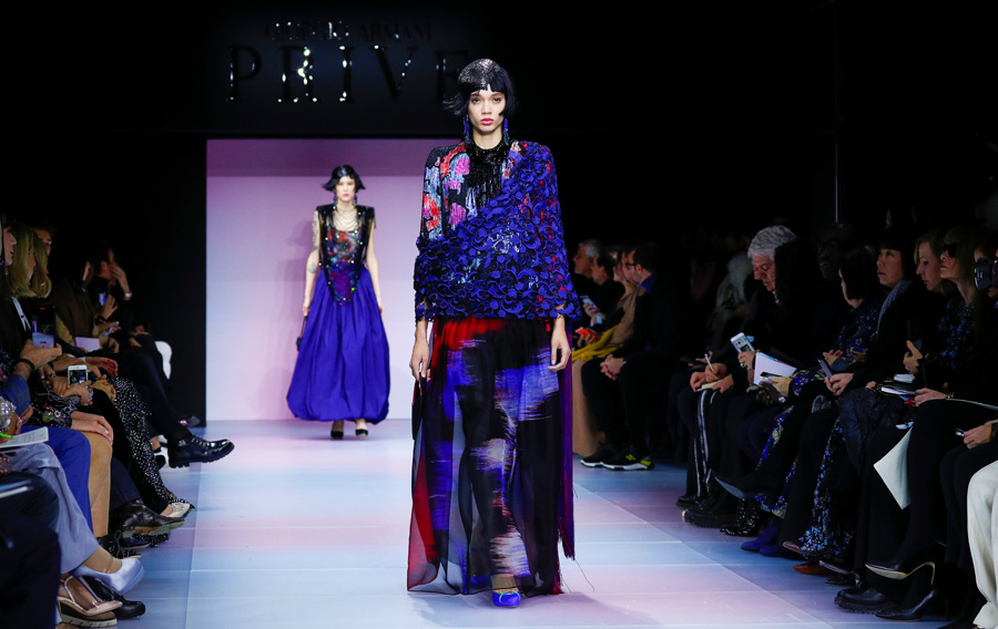 Giorgio Armani Prive Haute Couture İlkbahar/Yaz 2020