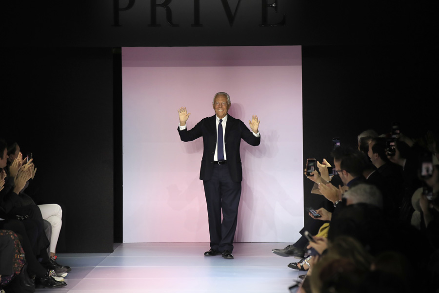Giorgio Armani Prive Haute Couture İlkbahar/Yaz 2020