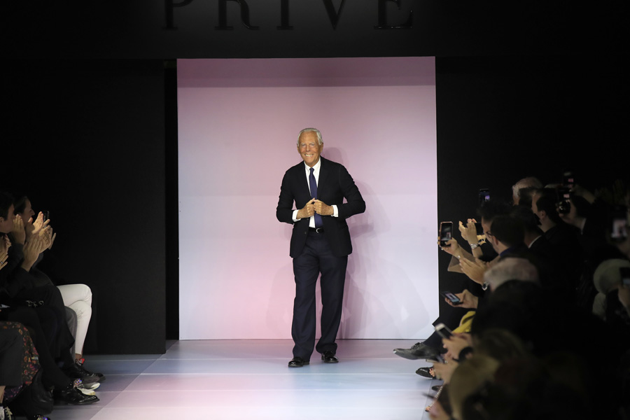 Giorgio Armani Prive Haute Couture İlkbahar/Yaz 2020