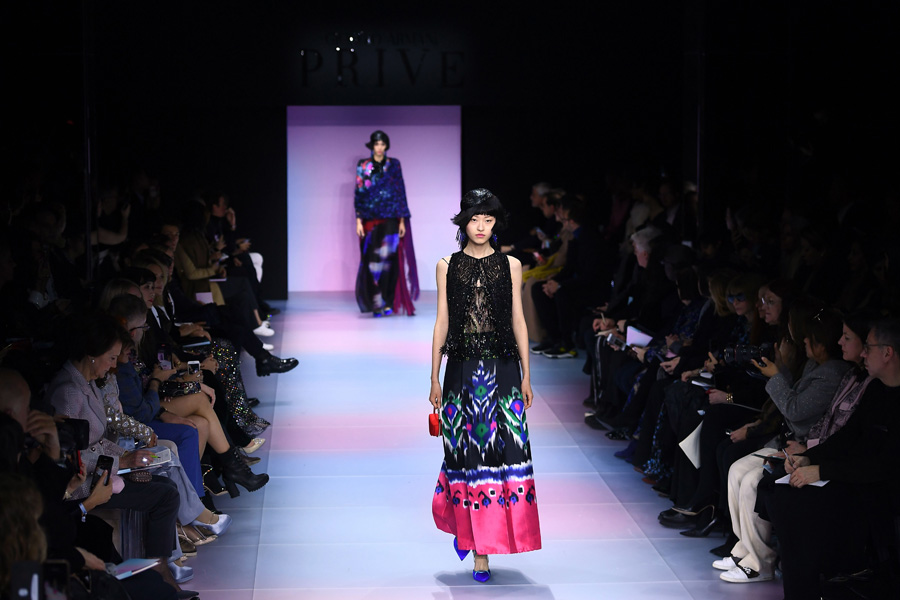 Giorgio Armani Prive Haute Couture İlkbahar/Yaz 2020