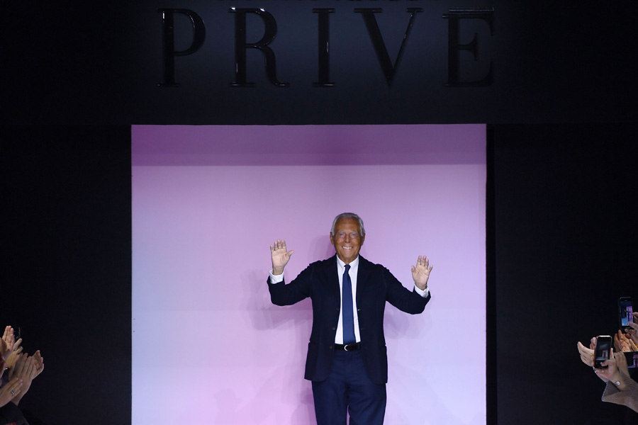 Giorgio Armani Prive Haute Couture İlkbahar/Yaz 2020