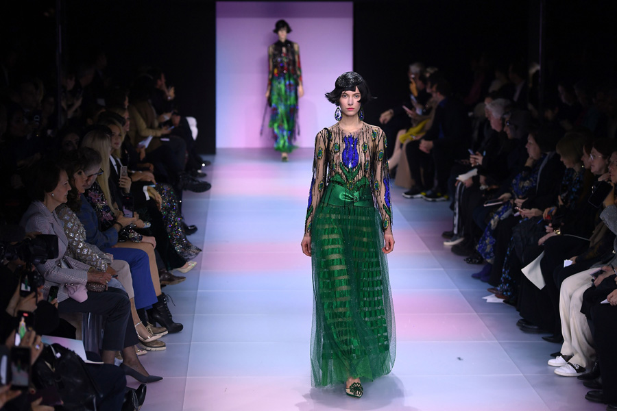 Giorgio Armani Prive Haute Couture İlkbahar/Yaz 2020