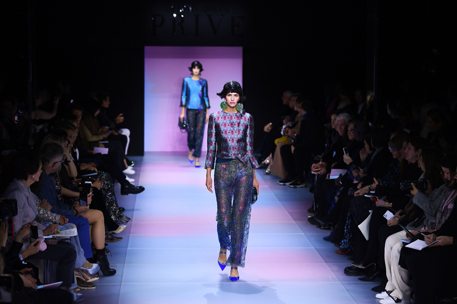 Giorgio Armani Prive Haute Couture İlkbahar/Yaz 2020