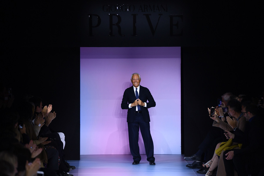 Giorgio Armani Prive Haute Couture İlkbahar/Yaz 2020