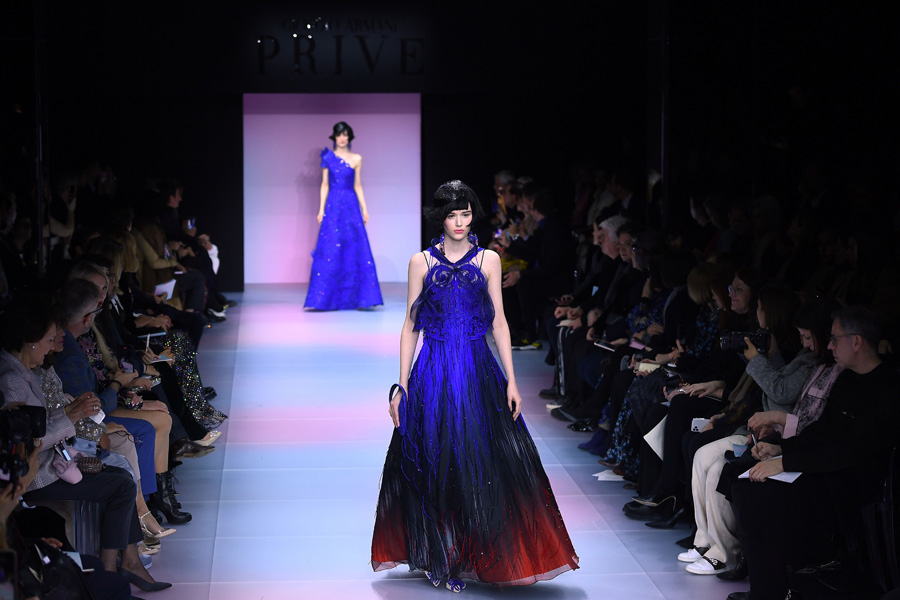 Giorgio Armani Prive Haute Couture İlkbahar/Yaz 2020