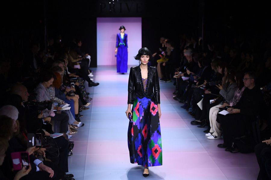 Giorgio Armani Prive Haute Couture İlkbahar/Yaz 2020