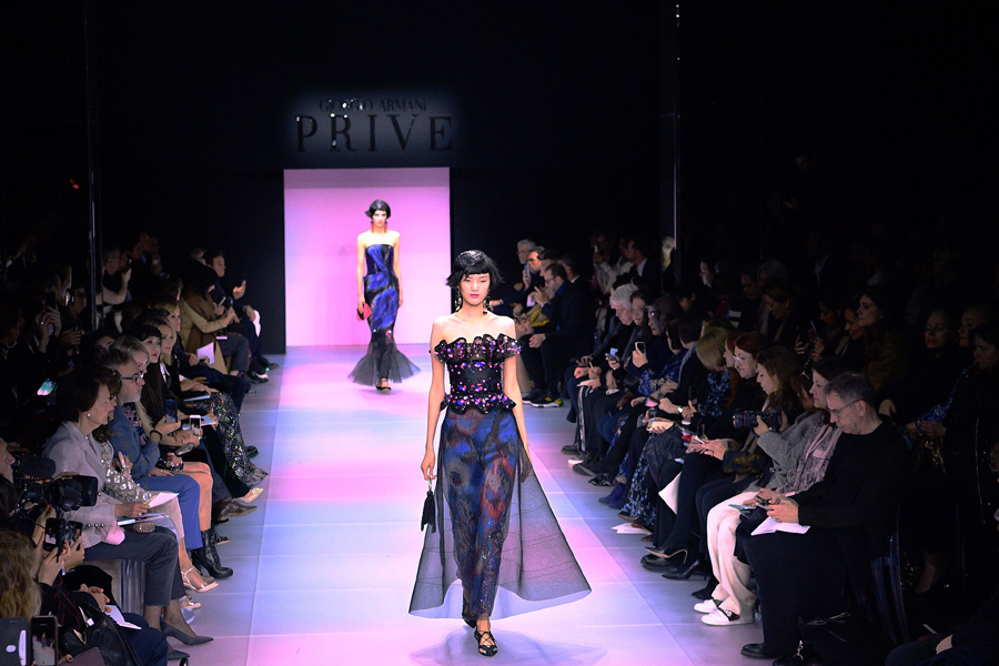 Giorgio Armani Prive Haute Couture İlkbahar/Yaz 2020