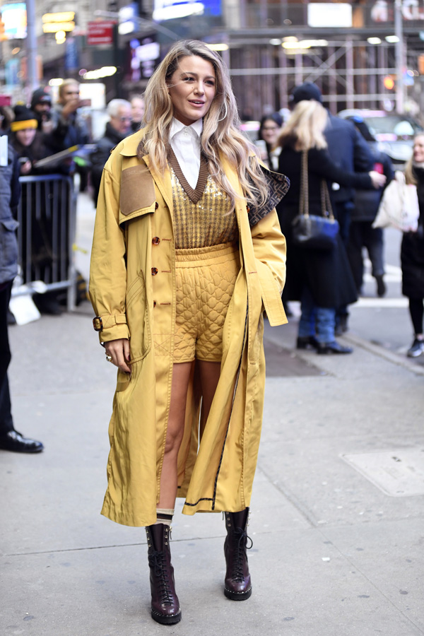 Blake Lively yeni filminin tanıtım turunda!