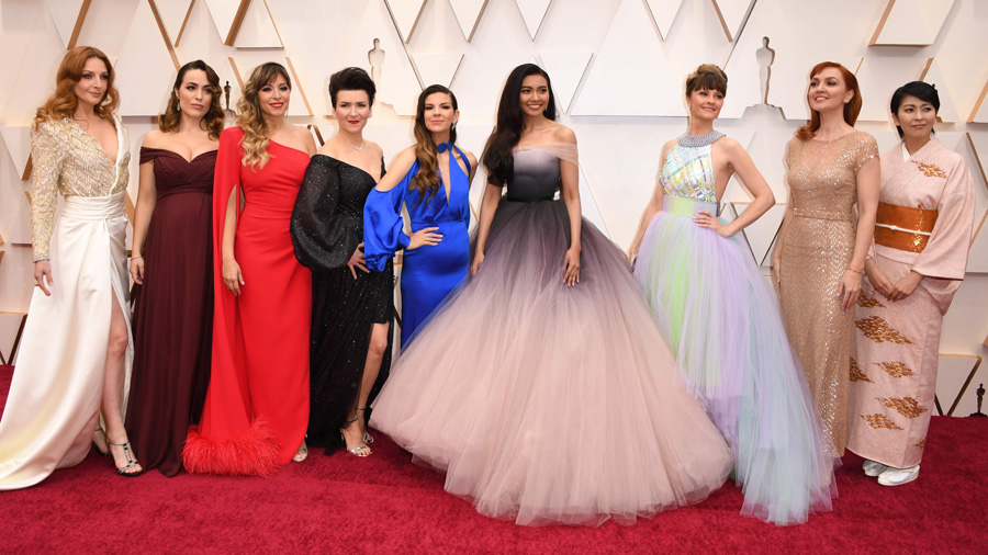 2020 Oscar Ödülleri'nde kırmızı halı şıklığı