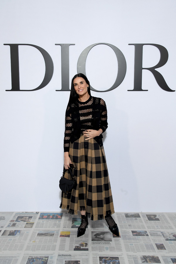Dior Sonbahar/Kış 2020 defilesinin ön sıra konukları