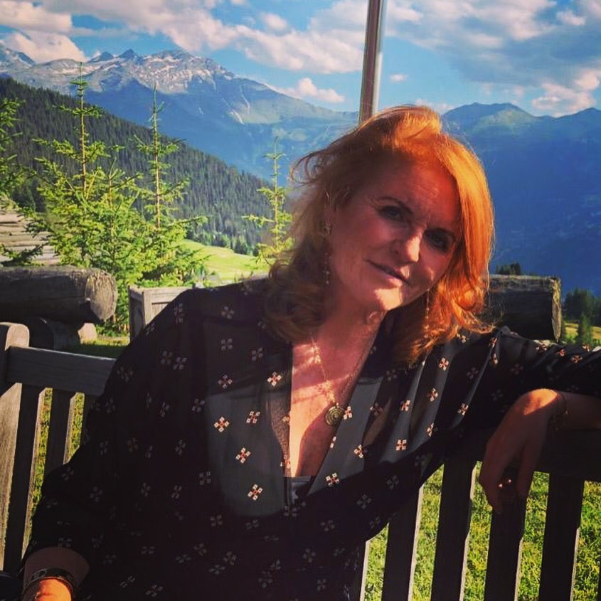York Düşesi Sarah Ferguson'dan ilginç paylaşım!