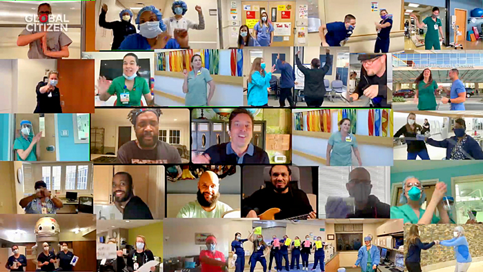 Dünyaca ünlü yıldızlardan 8 saatlik online konser