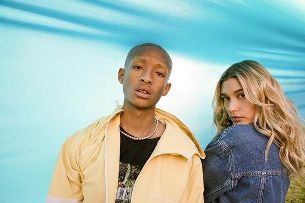 Hailey Bieber ve Jaden Smith, Levis için bir araya geldi