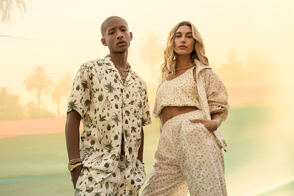 Hailey Bieber ve Jaden Smith, Levis için bir araya geldi