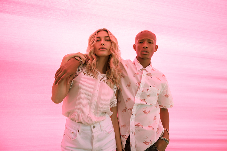 Hailey Bieber ve Jaden Smith, Levis için bir araya geldi