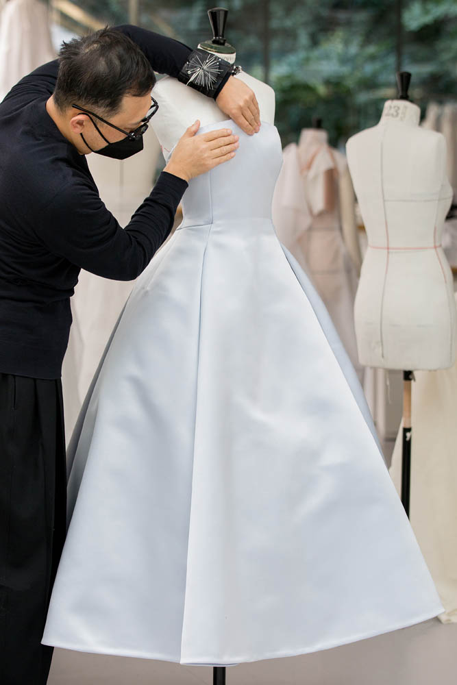 Anya Taylor-Joy'un  çelik mavi Dior elbisesi nasıl ortaya çıktı?