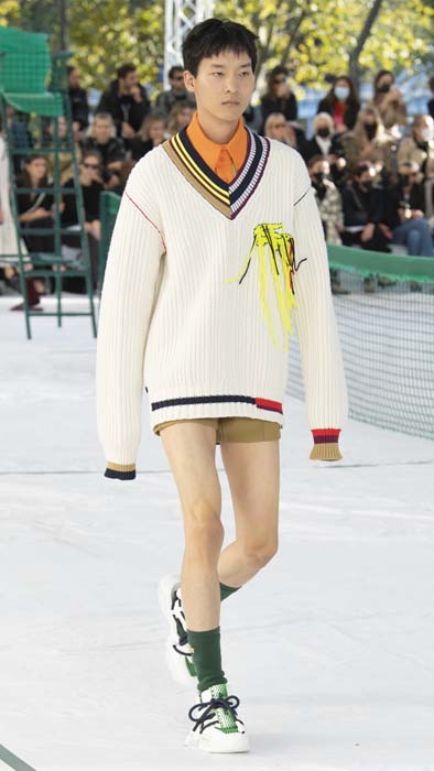 Lacoste İlkbahar/Yaz 2022 Koleksiyonunu Paris'te Sundu