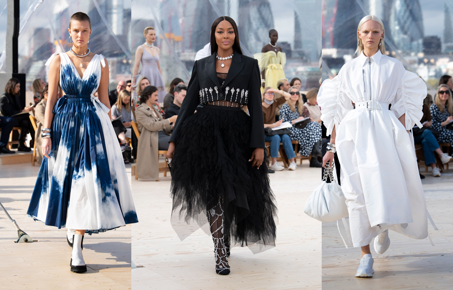 Gökyüzünden İlhamla: Alexander McQueen İlkbahar/Yaz 2022