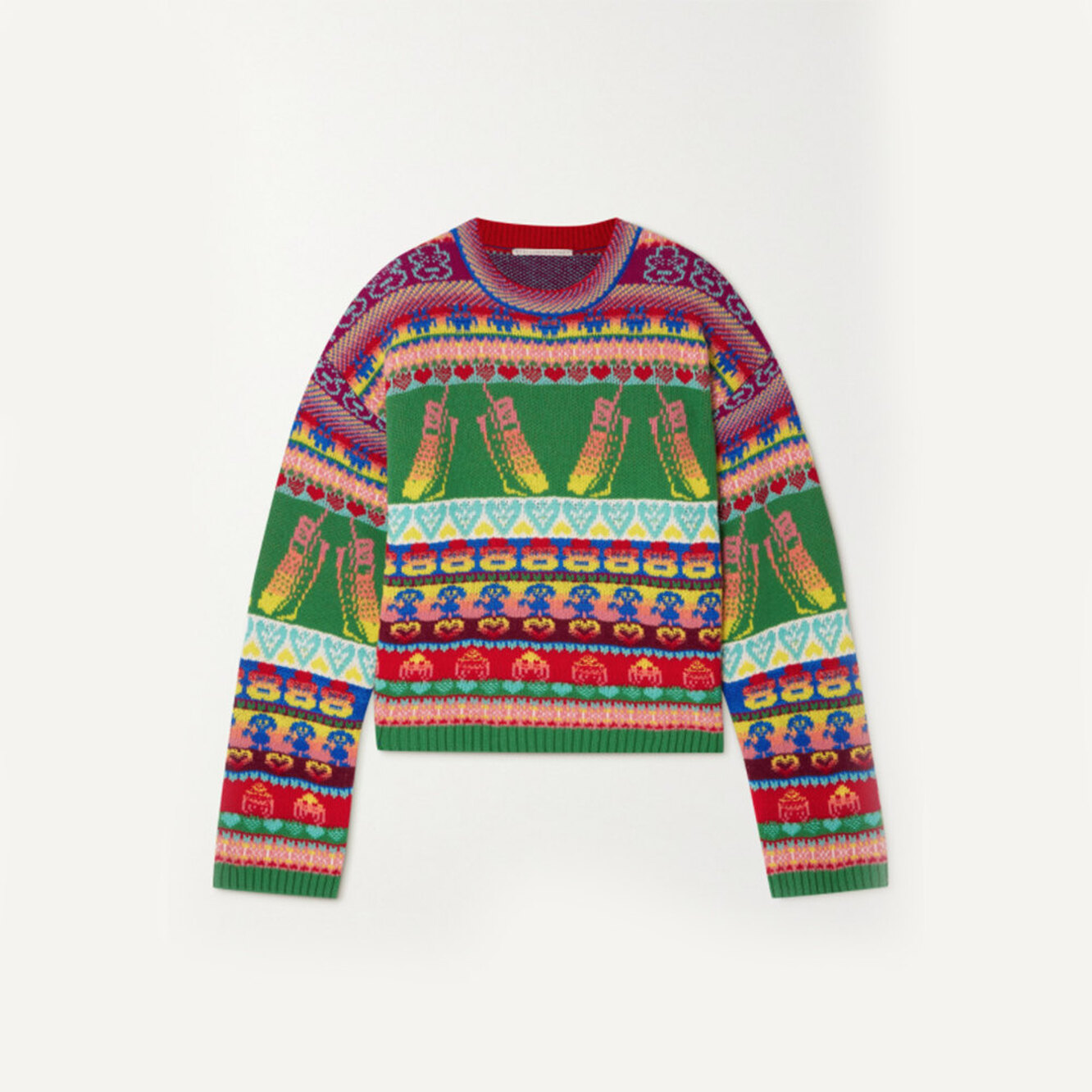 Renkli ve Desenli Kazaklar Geri Döndü