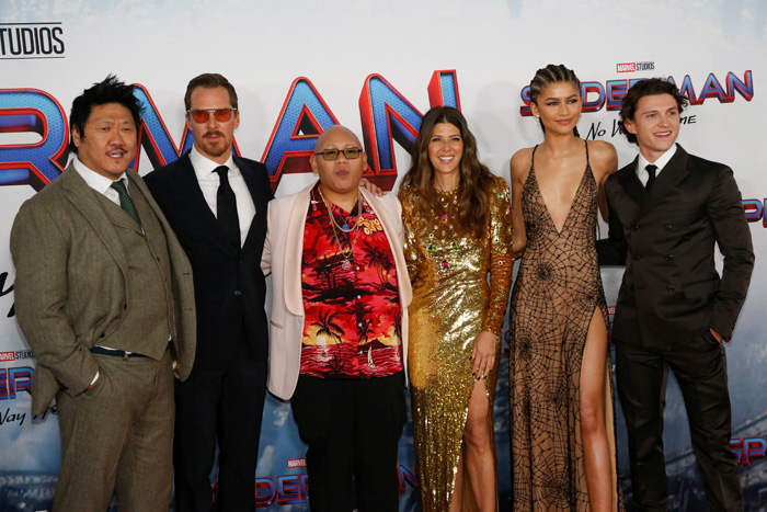 'Maskeli Zendaya' Spider-Man: No Way Home Galasında