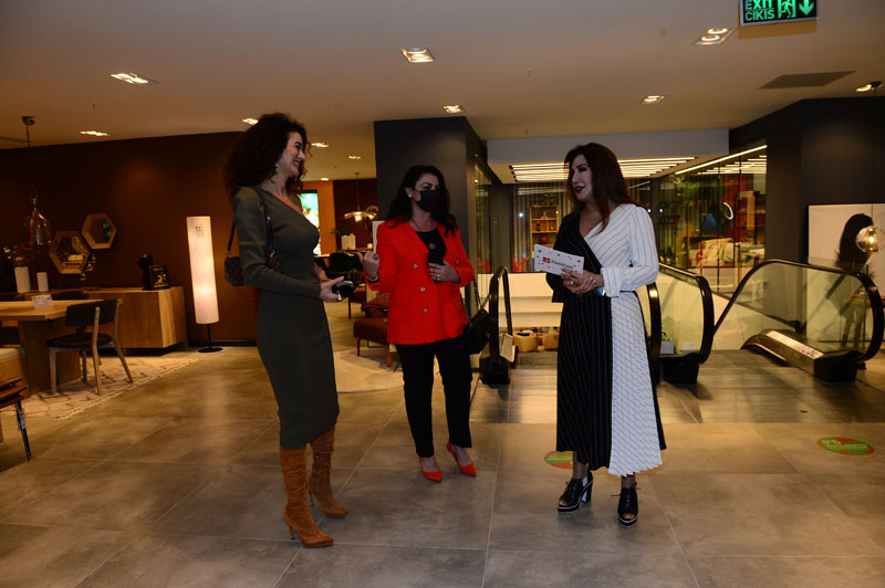 Kelebek Mobilya Şamdan Plus Dergisi'nin davetiyle misafirlerini ağırladı
