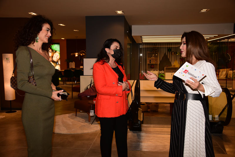 Kelebek Mobilya Şamdan Plus Dergisi'nin davetiyle misafirlerini ağırladı