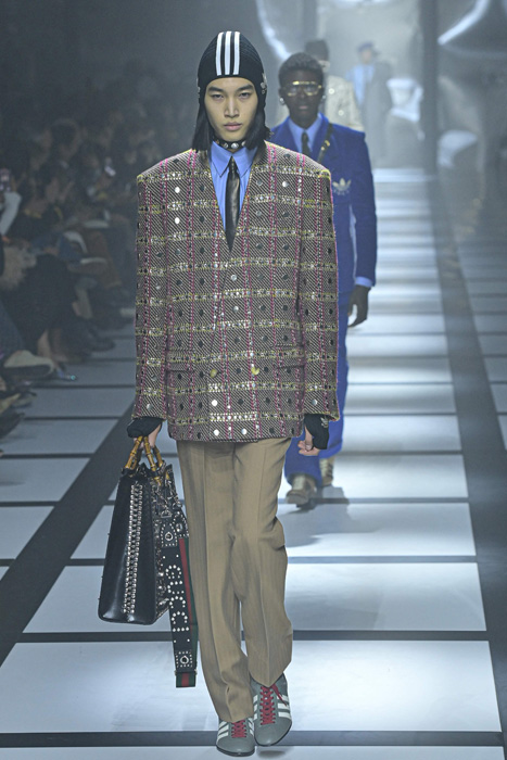 Gucci x Adidas Milano Moda Haftası'nda Ortaya Çıktı