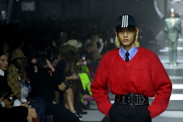 Gucci x Adidas Milano Moda Haftası'nda Ortaya Çıktı