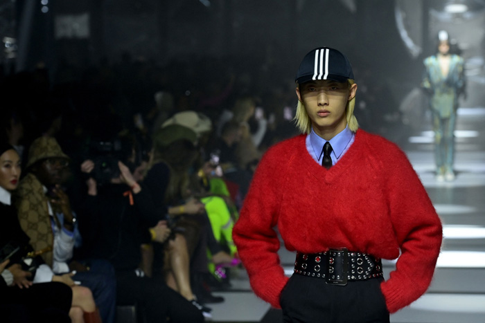 Gucci x Adidas Milano Moda Haftası'nda Ortaya Çıktı